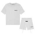 Essentials Light grey T-Shirt & Short