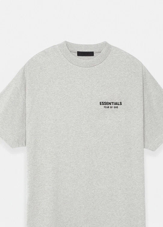 Essentials Light grey T-Shirt & Short