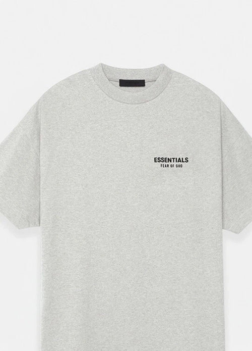 Essentials Light grey T-Shirt & Short