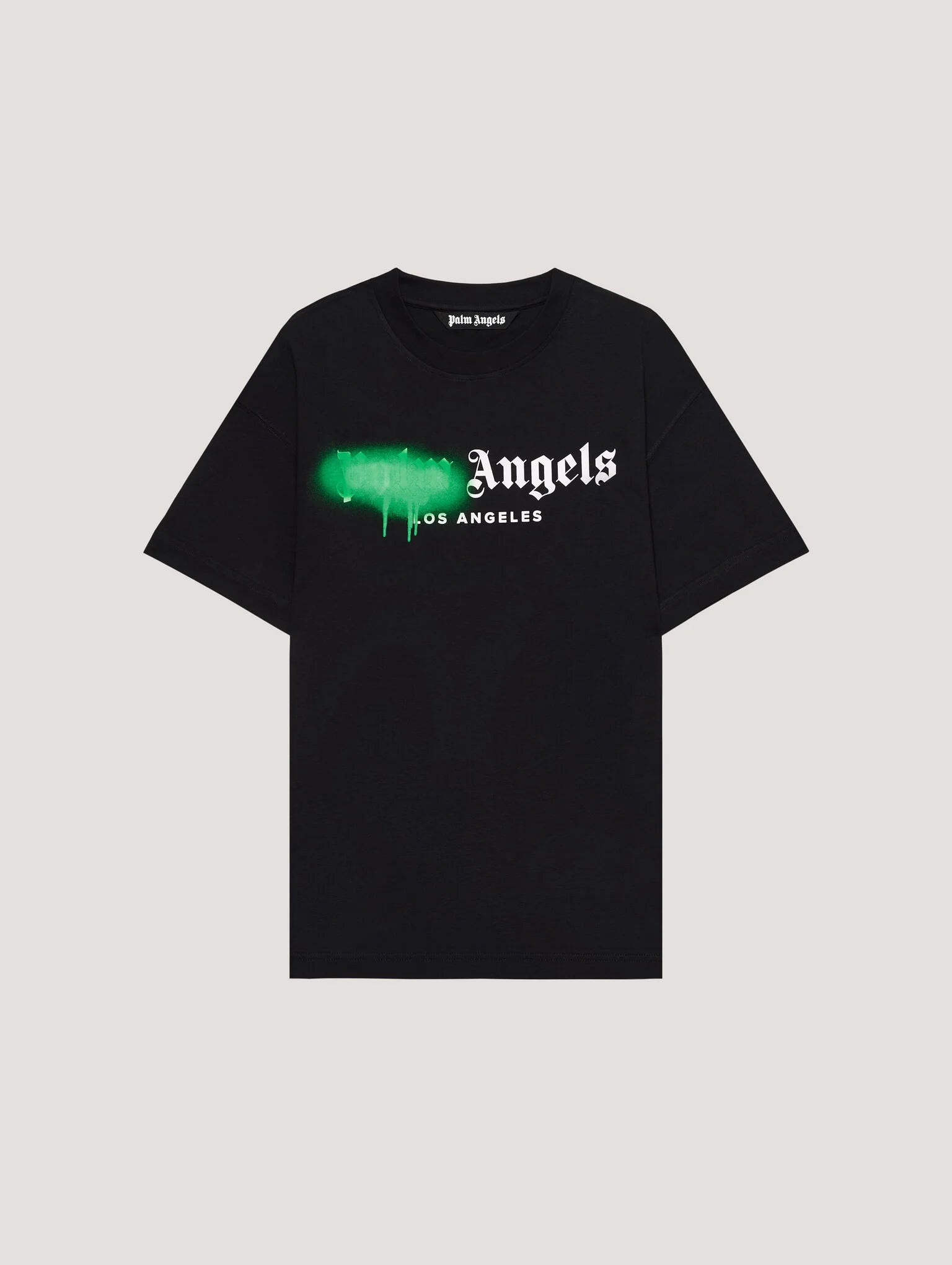 Palm Angel Green Sprayed T-shirt